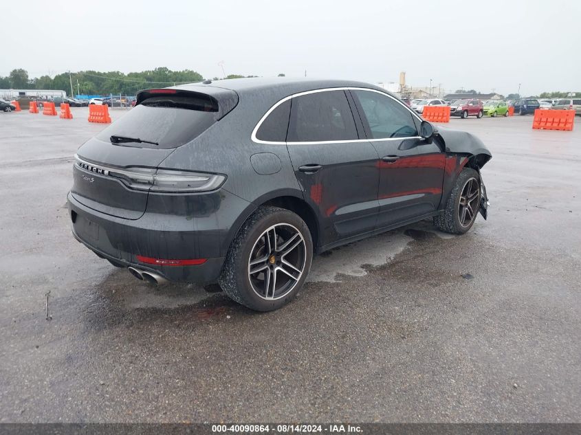 VIN WP1AB2A51KLB32348 2019 Porsche Macan, S no.4