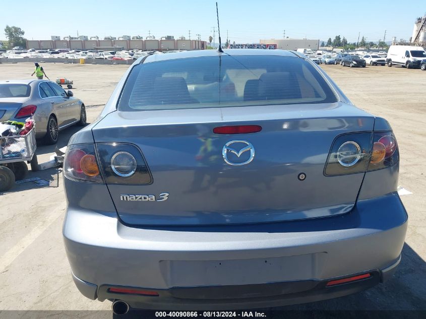 2006 Mazda Mazda3 S Touring VIN: JM1BK324761528805 Lot: 40090866