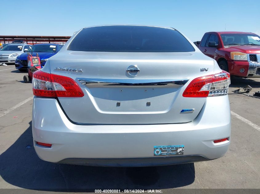 2014 NISSAN SENTRA S/SV/SR/SL - 1N4AB7AP2ENH51347