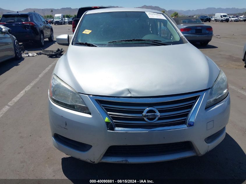 1N4AB7AP2ENH51347 2014 Nissan Sentra Fe+ S/Fe+ Sv/S/Sl/Sr/Sv