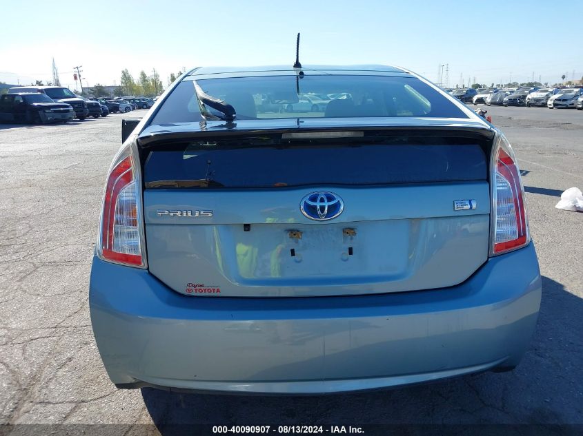 2014 Toyota Prius VIN: JTDKN3DU1E1793223 Lot: 40090907