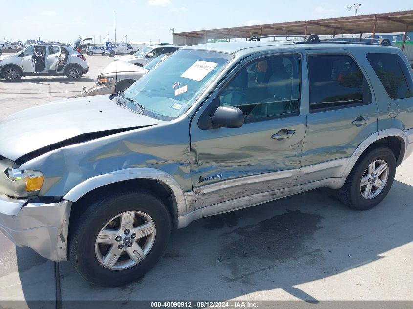 2005 Ford Escape Hybrid VIN: 1FMCU95H15KE33788 Lot: 40090912