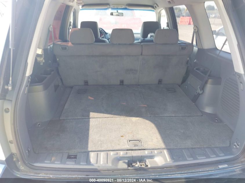 2006 Honda Pilot Ex VIN: 2HKYF18426H508805 Lot: 40090921