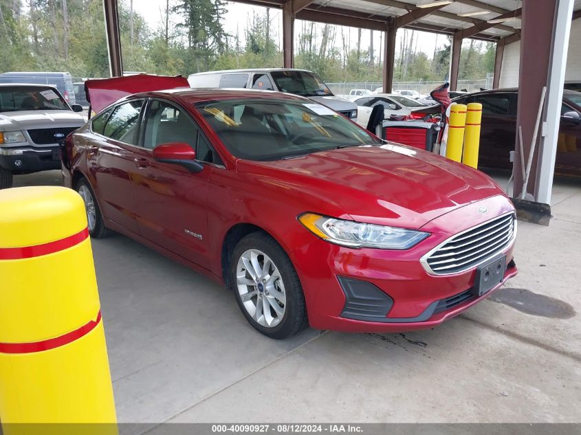 3FA6P0LU8KR257808 2019 FORD FUSION - Image 1