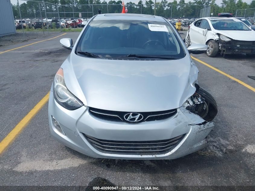 2013 Hyundai Elantra Limited VIN: 5NPDH4AE8DH213492 Lot: 40090947