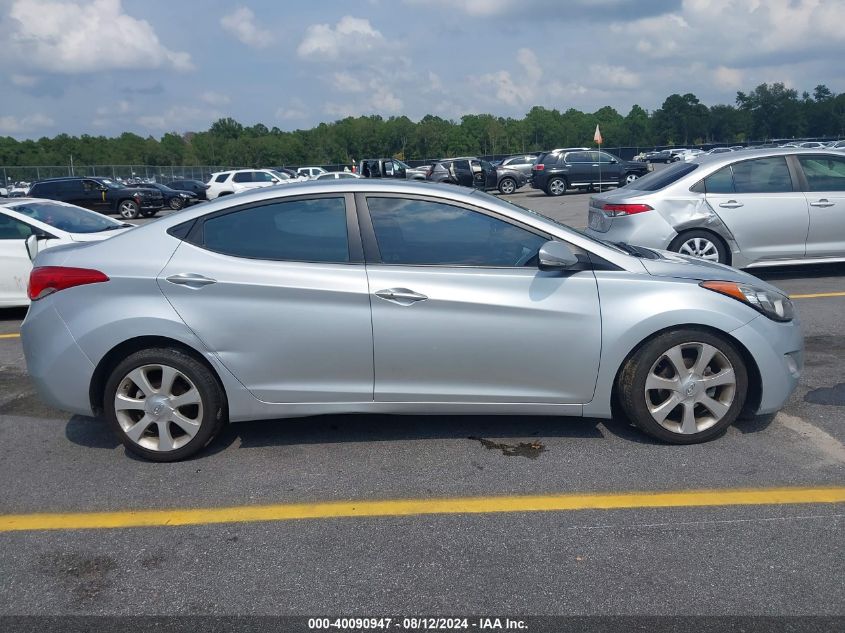 2013 Hyundai Elantra Limited VIN: 5NPDH4AE8DH213492 Lot: 40090947