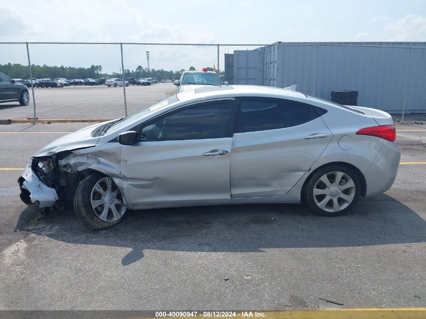 2013 Hyundai Elantra Limited VIN: 5NPDH4AE8DH213492 Lot: 40090947