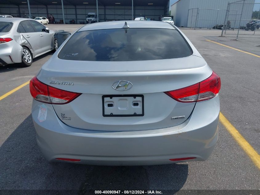 2013 Hyundai Elantra Limited VIN: 5NPDH4AE8DH213492 Lot: 40090947