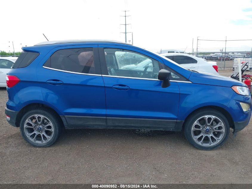 2021 Ford Ecosport Titanium VIN: MAJ3S2KE2MC409803 Lot: 40090952