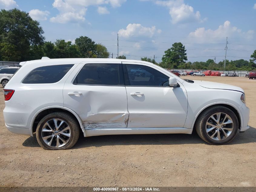 2015 Dodge Durango R/T VIN: 1C4SDHCT1FC709268 Lot: 40090967