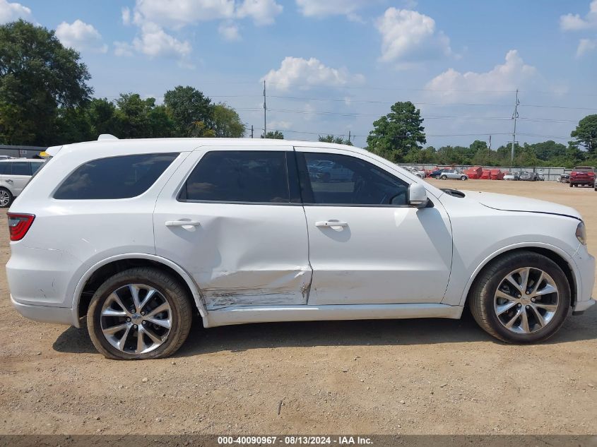 2015 Dodge Durango R/T VIN: 1C4SDHCT1FC709268 Lot: 40090967