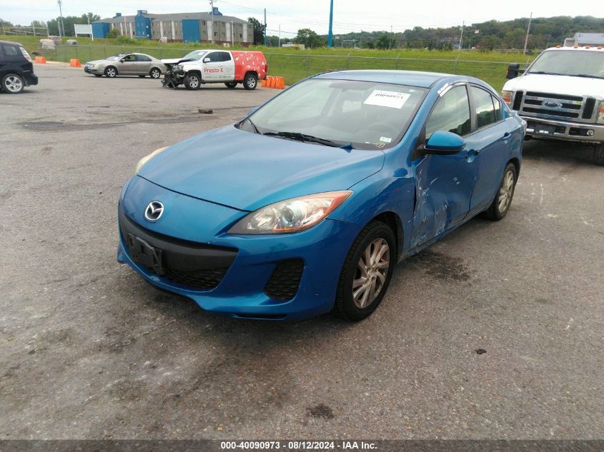 2012 Mazda Mazda3 I Touring VIN: JM1BL1V7XC1605797 Lot: 40090973