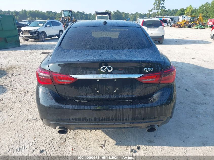 2018 Infiniti Q50 2.0T Luxe VIN: JN1CV7AP6JM240590 Lot: 40090978