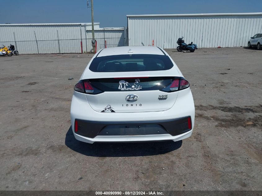 2020 Hyundai Ioniq Hybrid Limited VIN: KMHC05LC6LU242591 Lot: 40090990