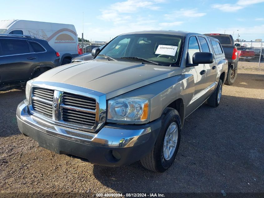 2005 Dodge Dakota Slt VIN: 1D7HE48N15S186595 Lot: 40090994