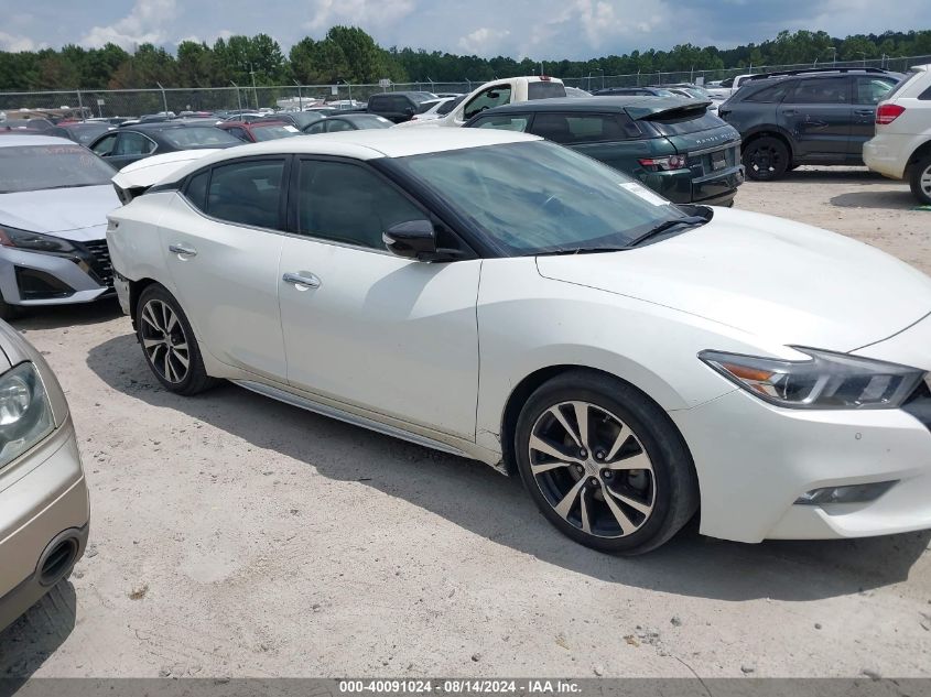 2017 Nissan Maxima 3.5 Sv VIN: 1N4AA6AP5HC426895 Lot: 40091024