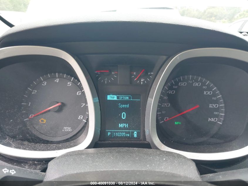 2014 Chevrolet Equinox Ls VIN: 2GNALAEK0E6310098 Lot: 40091030