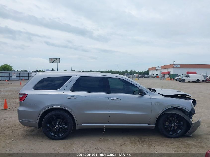 2020 Dodge Durango R/T Rwd VIN: 1C4SDHCT9LC252396 Lot: 40091031