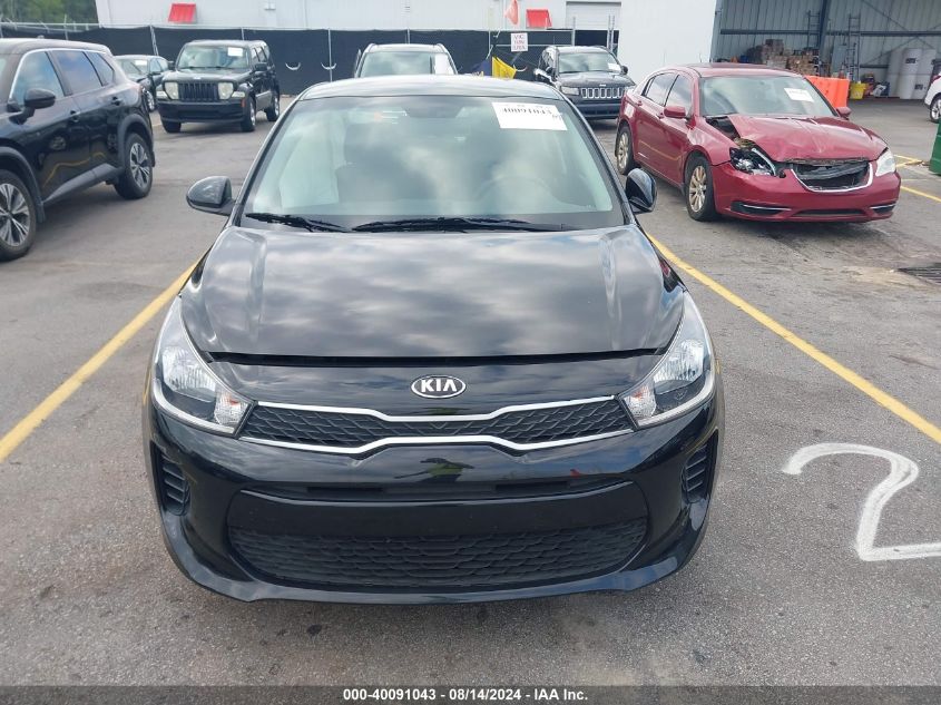 2020 Kia Rio Lx VIN: 3KPA24AD7LE342550 Lot: 40091043
