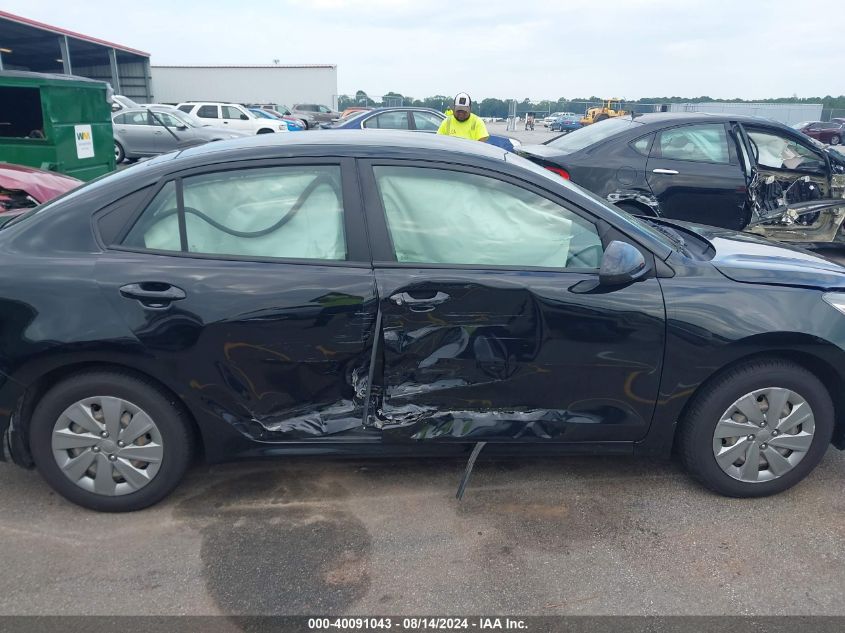 2020 Kia Rio Lx VIN: 3KPA24AD7LE342550 Lot: 40091043