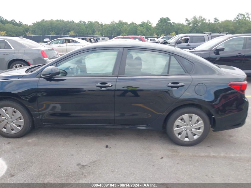 2020 Kia Rio Lx VIN: 3KPA24AD7LE342550 Lot: 40091043