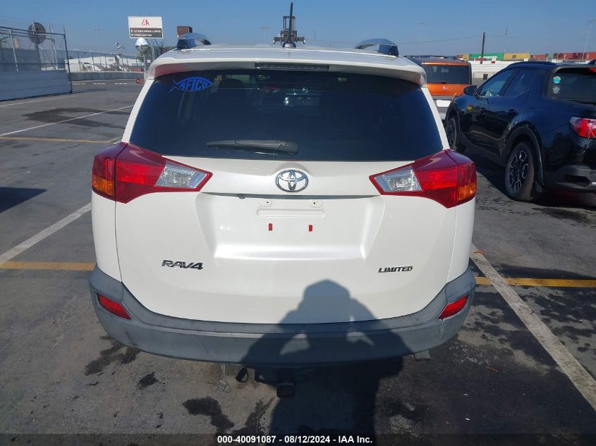 2014 Toyota Rav4 Limited VIN: 2T3YFREV5EW093160 Lot: 40091087