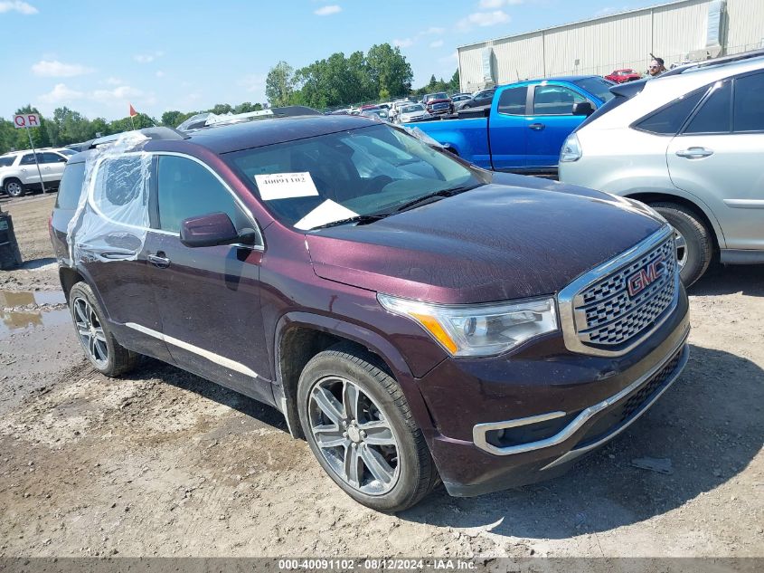 VIN 1GKKNXLS1HZ222123 2017 GMC Acadia, Denali no.1