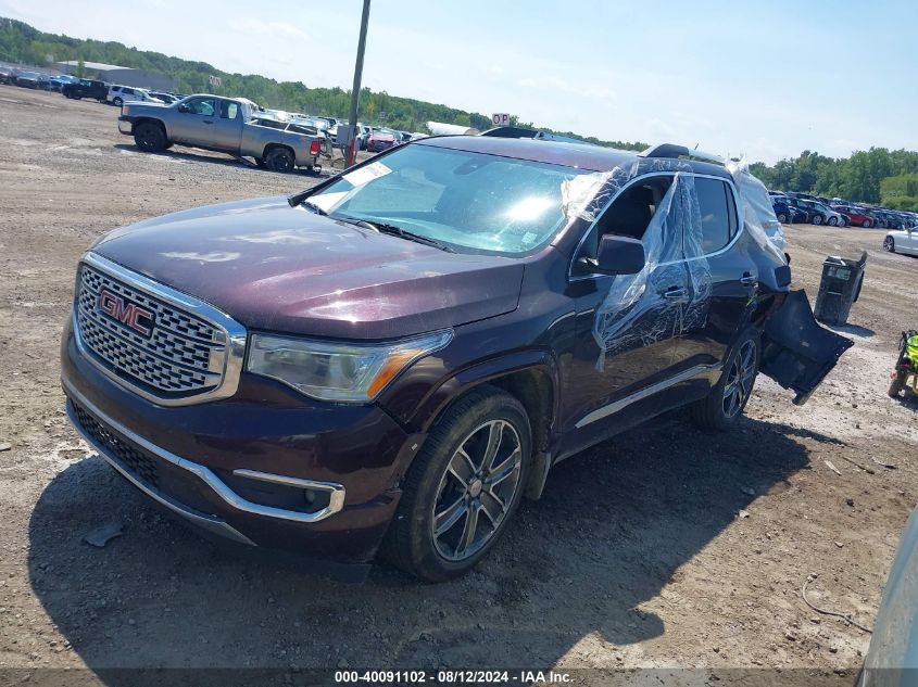 VIN 1GKKNXLS1HZ222123 2017 GMC Acadia, Denali no.2