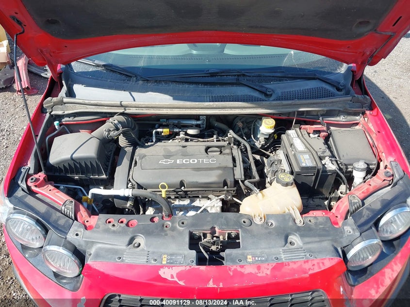 2012 Chevrolet Sonic 2Lt VIN: 1G1JC6SH4C4196502 Lot: 40091129