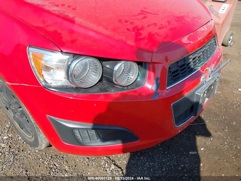 2012 Chevrolet Sonic 2Lt VIN: 1G1JC6SH4C4196502 Lot: 40091129