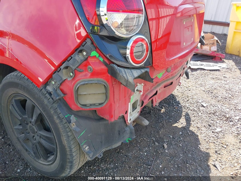 2012 Chevrolet Sonic 2Lt VIN: 1G1JC6SH4C4196502 Lot: 40091129