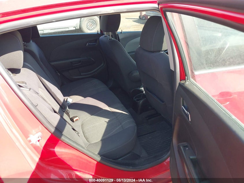 2012 Chevrolet Sonic 2Lt VIN: 1G1JC6SH4C4196502 Lot: 40091129