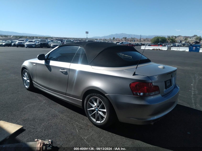 2010 BMW 128I VIN: WBAUN1C51AVH82068 Lot: 40091136