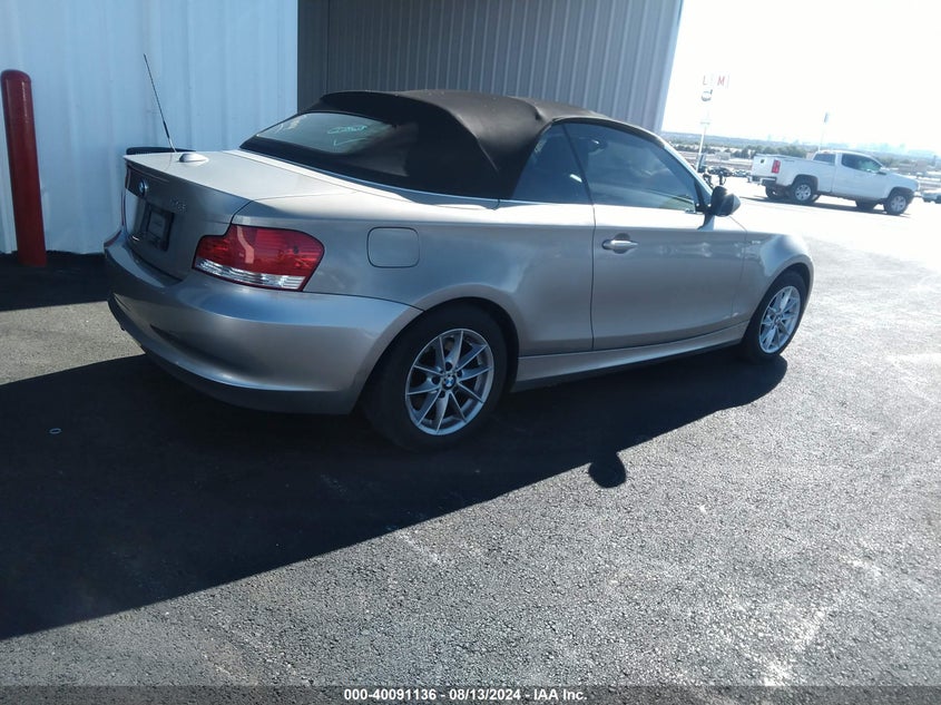 2010 BMW 128I VIN: WBAUN1C51AVH82068 Lot: 40091136