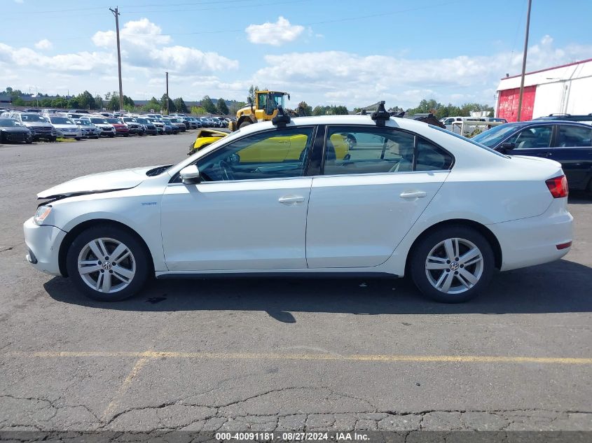 2013 Volkswagen Jetta Hybrid Sel VIN: 3VW637AJ9DM283158 Lot: 40091181