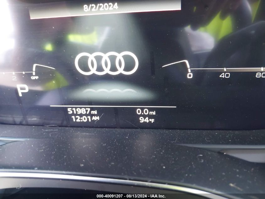 2021 Audi A7 Sportback Prestige 55 Tfsi Quattro S Tronic VIN: WAUV2AF25MN035475 Lot: 40091207