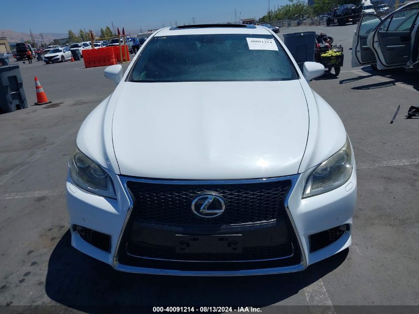 2013 Lexus Ls 460 VIN: JTHBL5EF6D5119835 Lot: 40091214