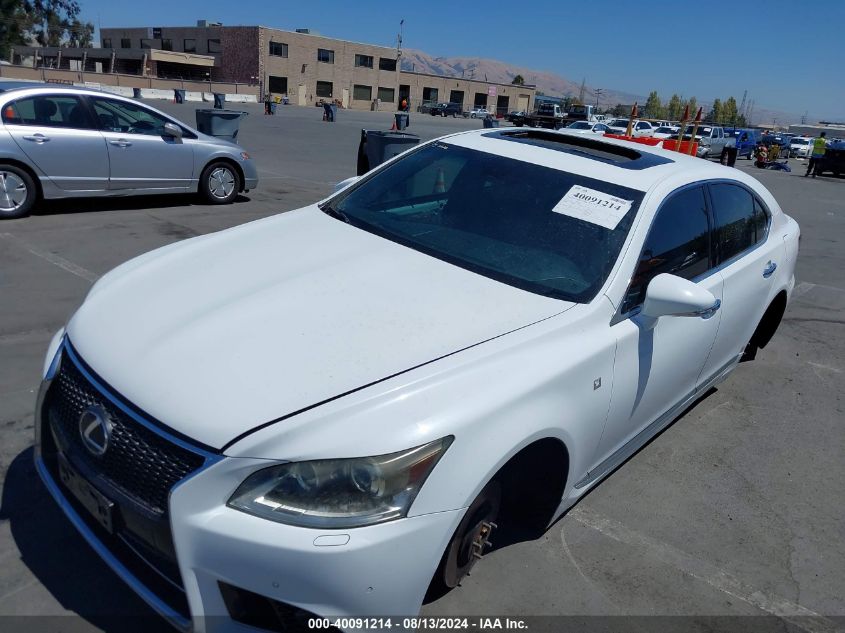 2013 Lexus Ls 460 VIN: JTHBL5EF6D5119835 Lot: 40091214