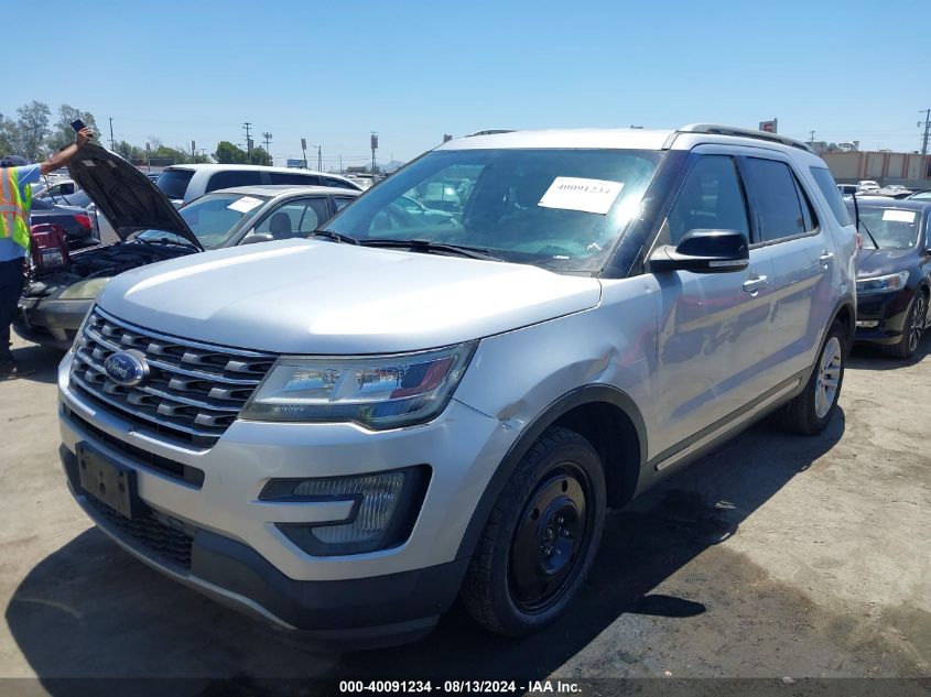 1FM5K7DH8HGC55261 2017 FORD EXPLORER - Image 2