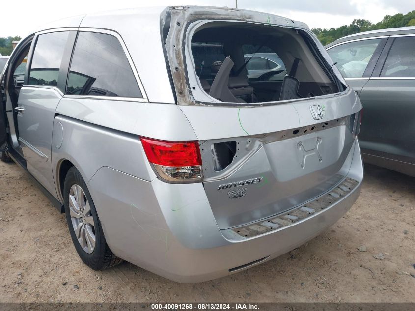 2014 Honda Odyssey Ex-L VIN: 5FNRL5H60EB081756 Lot: 40091268