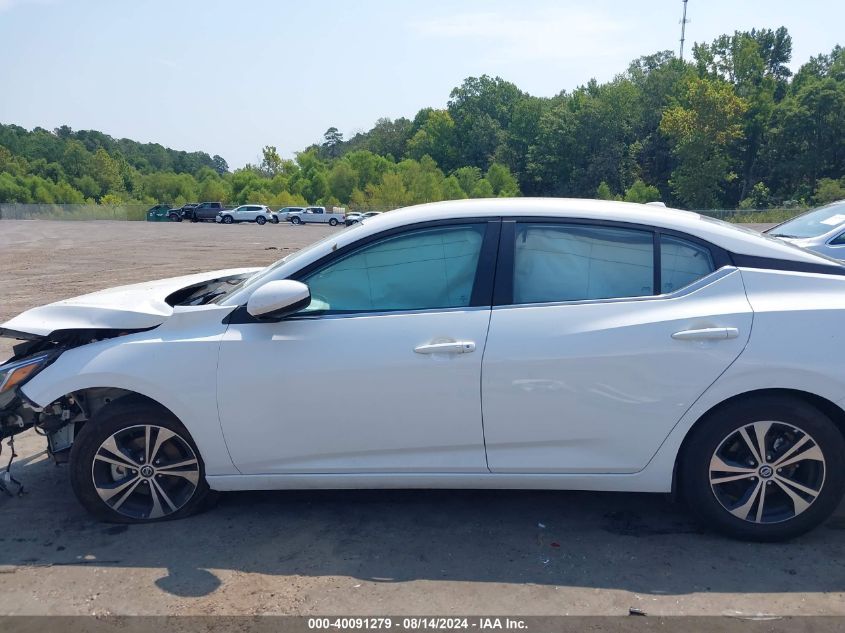 2023 Nissan Sentra Sv Xtronic Cvt VIN: 3N1AB8CV0PY247123 Lot: 40091279