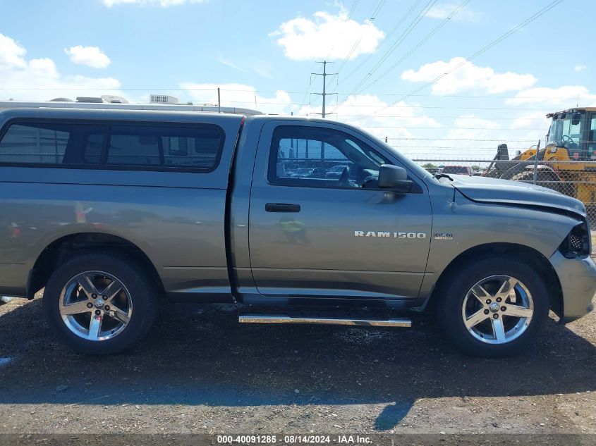 2012 Ram 1500 St VIN: 3C6JD6AT5CG169121 Lot: 40091285