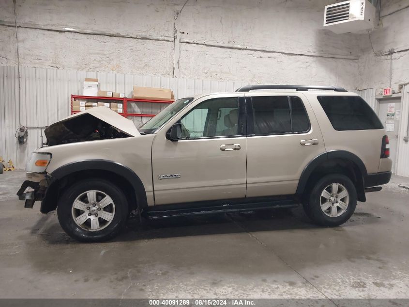 2007 Ford Explorer Xlt VIN: 1FMEU73E37UA99308 Lot: 40091289