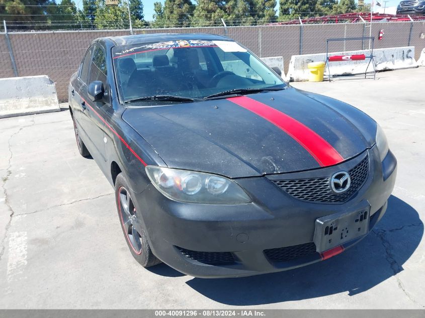 2004 Mazda Mazda3 I VIN: JM1BK32F741152931 Lot: 40091296