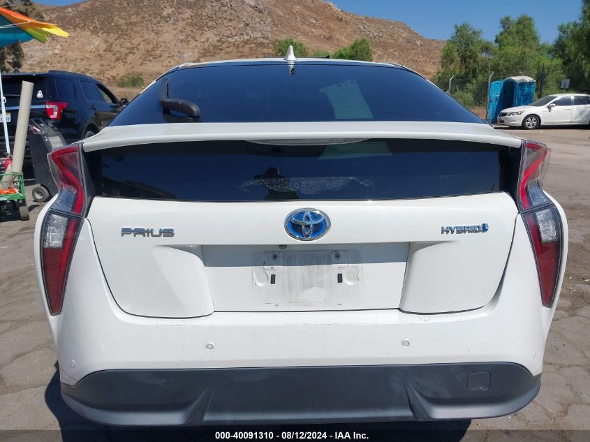 2018 Toyota Prius Three Touring VIN: JTDKARFU6J3061700 Lot: 40091310