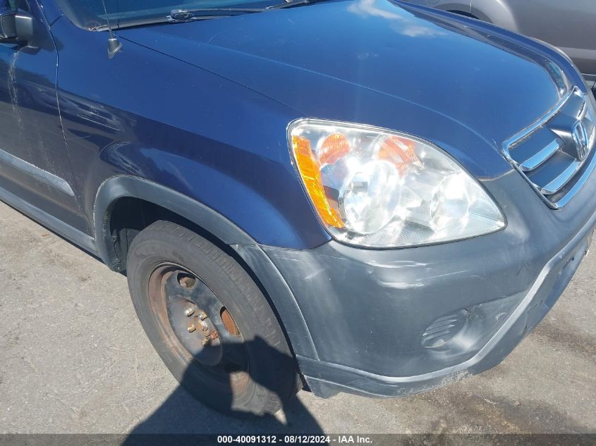 2005 Honda Cr-V Ex VIN: SHSRD78855U302545 Lot: 40091312