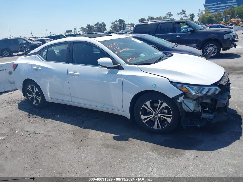 2022 NISSAN SENTRA SV XTRONIC CVT - 3N1AB8CV1NY274554