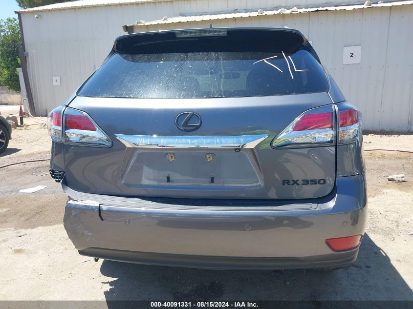 2015 Lexus Rx 350 VIN: 2T2ZK1BA0FC155011 Lot: 40091331