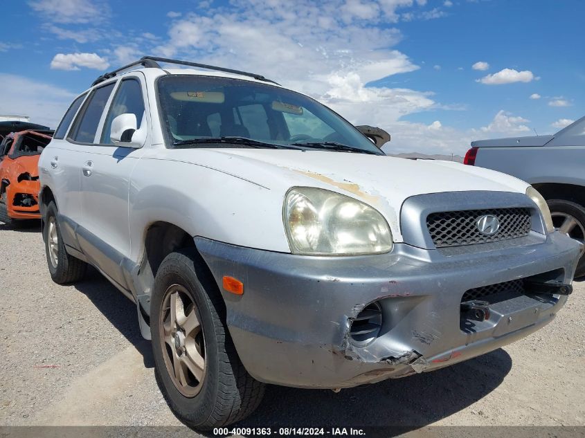 2003 Hyundai Santa Fe VIN: KM8SB12B43U341479 Lot: 40091363