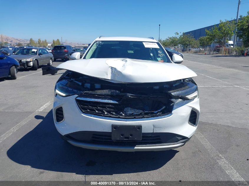 2022 Buick Envision Fwd Preferred VIN: LRBAZLR44ND129150 Lot: 40091370